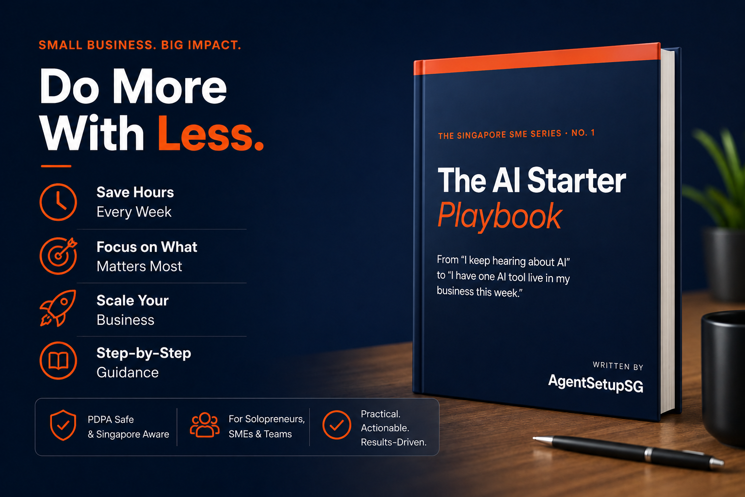 The Singapore SME AI Starter Playbook by AgentSetupSG
