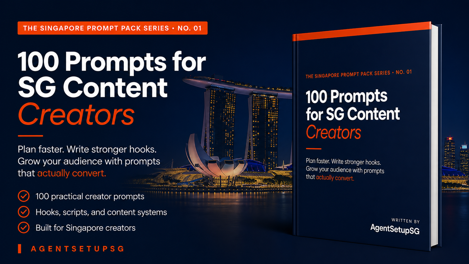 100 Prompts for SG Content Creators
