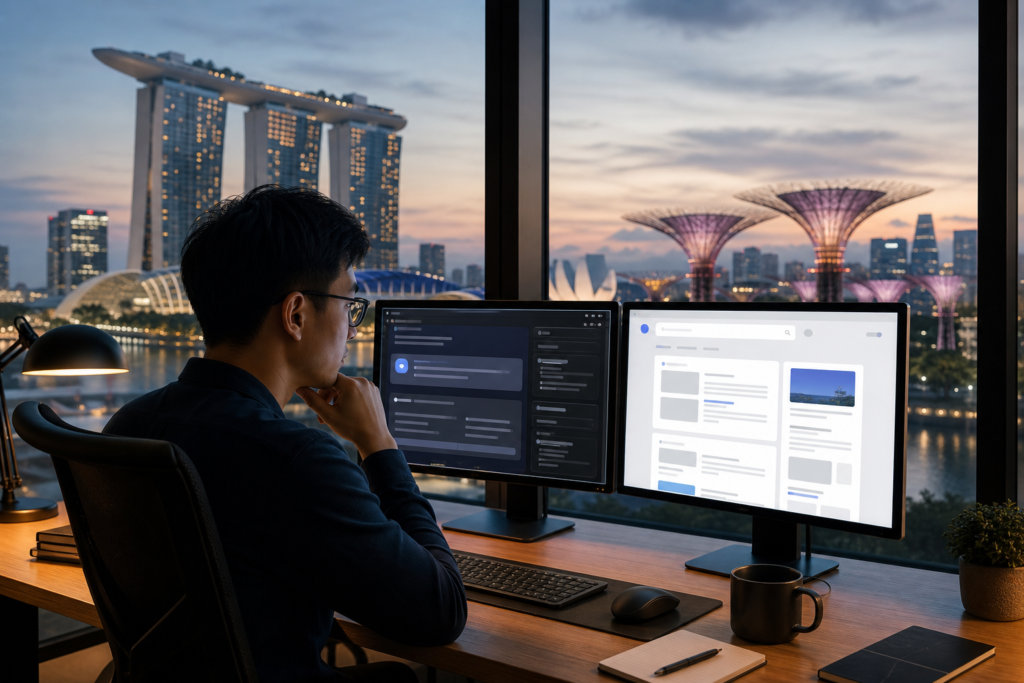 Featured image - Perplexity vs Google Search in Singapore: Which Is Better for Research Work?