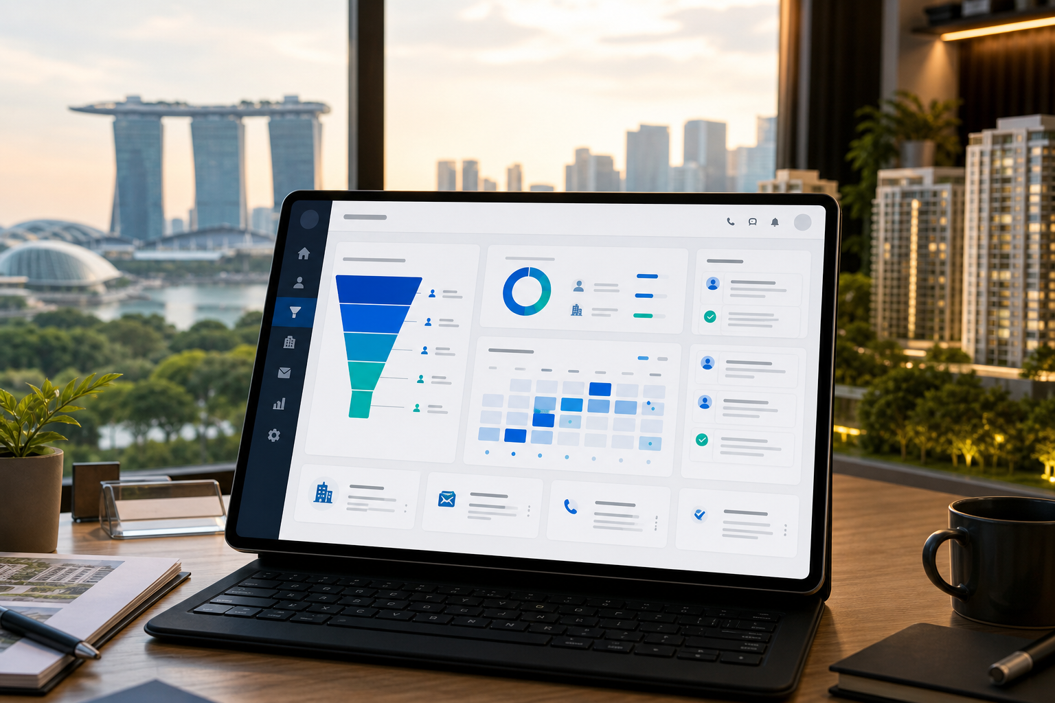 ai for singapore real estate marketing image