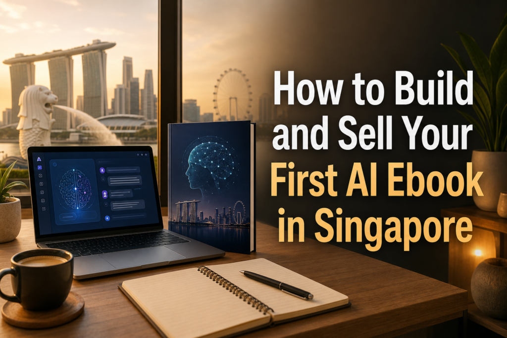 How to Build and Sell Your First AI Ebook in Singapore featured image
