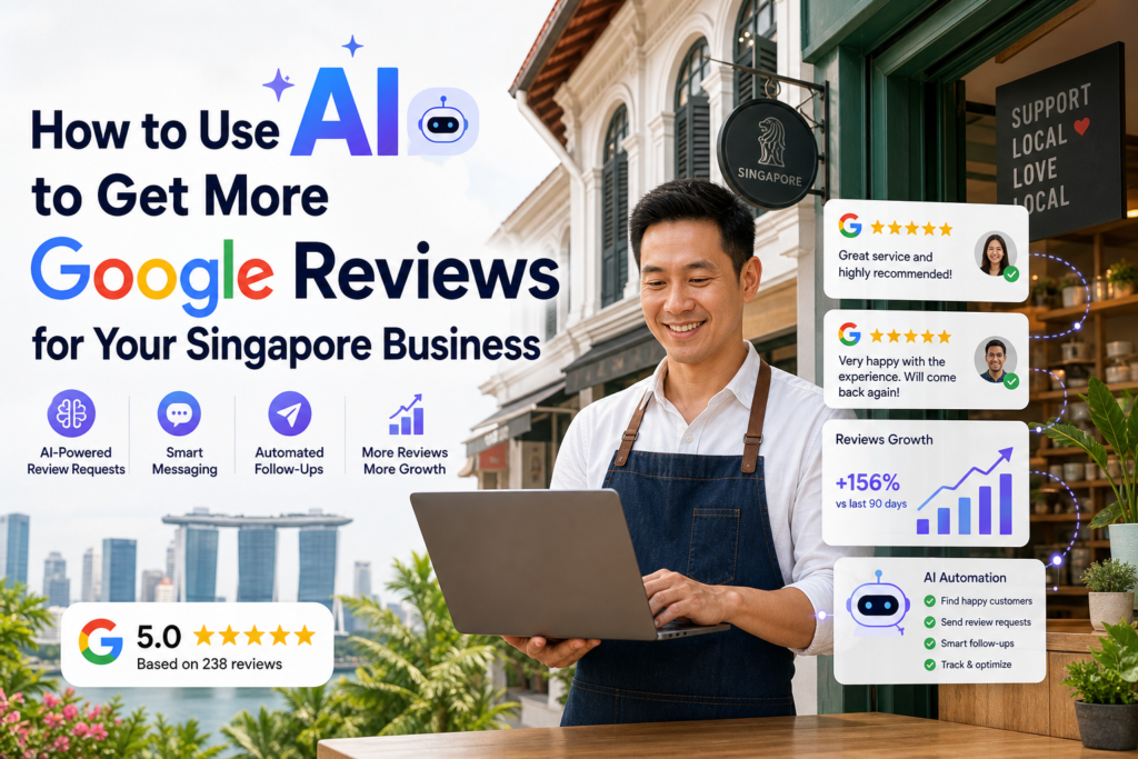 How to Use AI to Get More Google Reviews for Your Singapore Business featured image