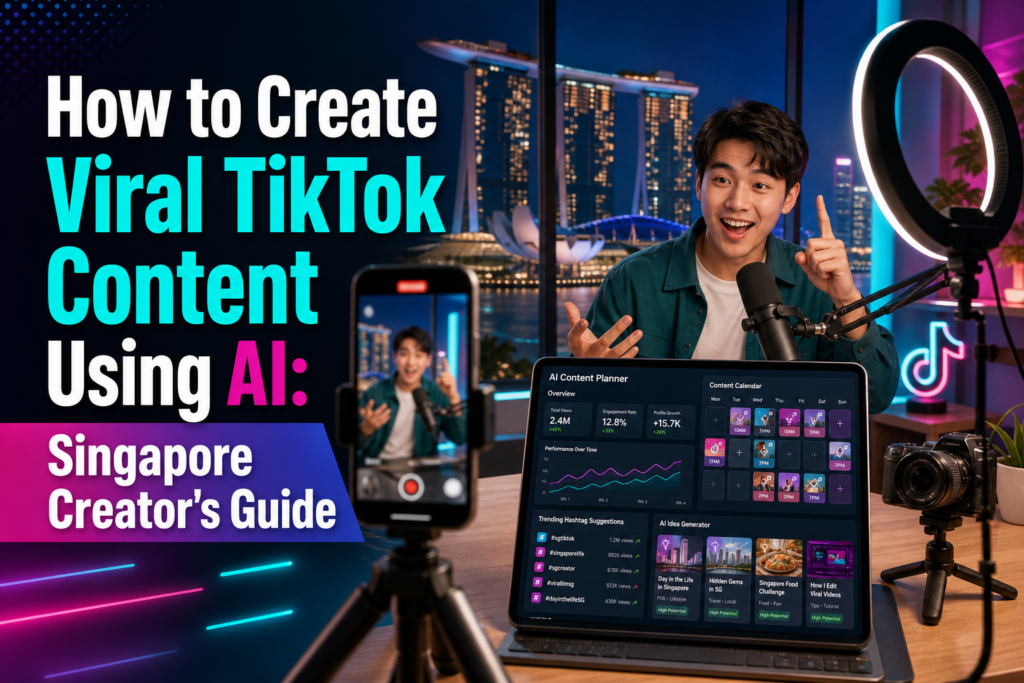 How to Create Viral TikTok Content Using AI: Singapore Creator's Guide featured image