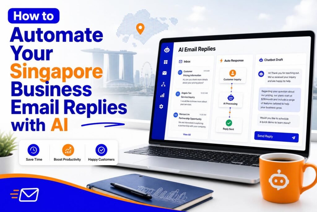 Featured image for How to Automate Your Singapore Business Email Replies with AI