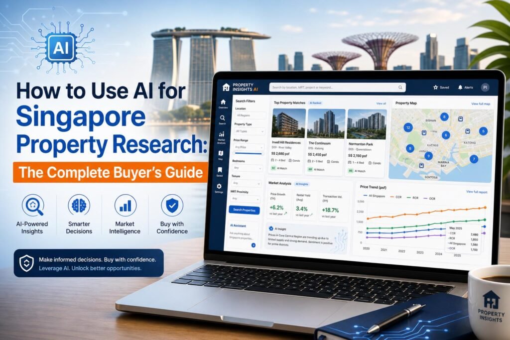 Featured image for How to Use AI for Singapore Property Research: The Complete Buyer's Guide
