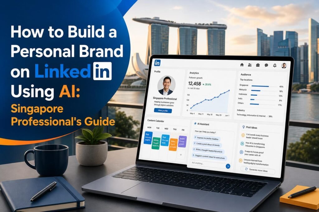 Featured image for How to Build a Personal Brand on LinkedIn Using AI: Singapore Professional's Guide