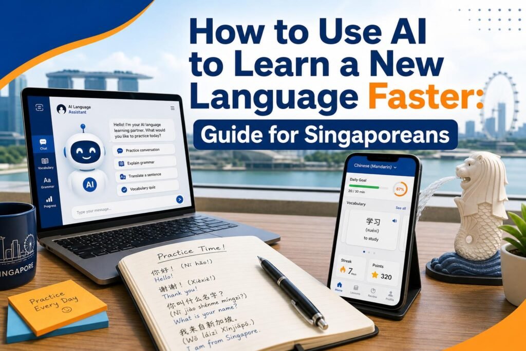 Featured image for How to Use AI to Learn a New Language Faster: Guide for Singaporeans