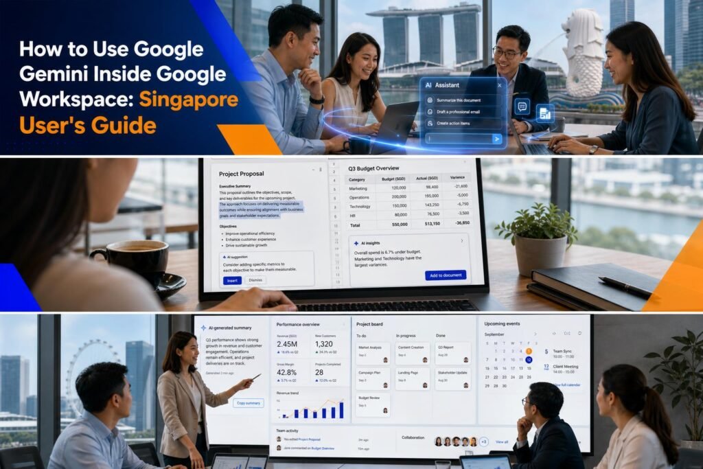 Featured image for How to Use Google Gemini Inside Google Workspace: Singapore User's Guide