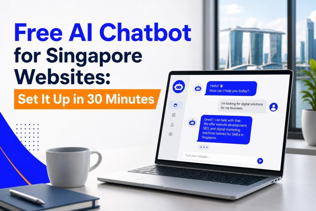 Featured image: Free AI Chatbot for Singapore Websites Set It Up in 30 Minutes