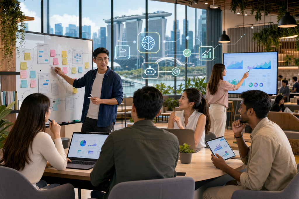 Singapore startup team using AI to move faster