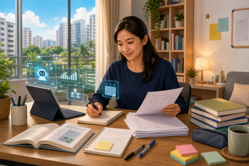 AI support for tuition teachers in Singapore
