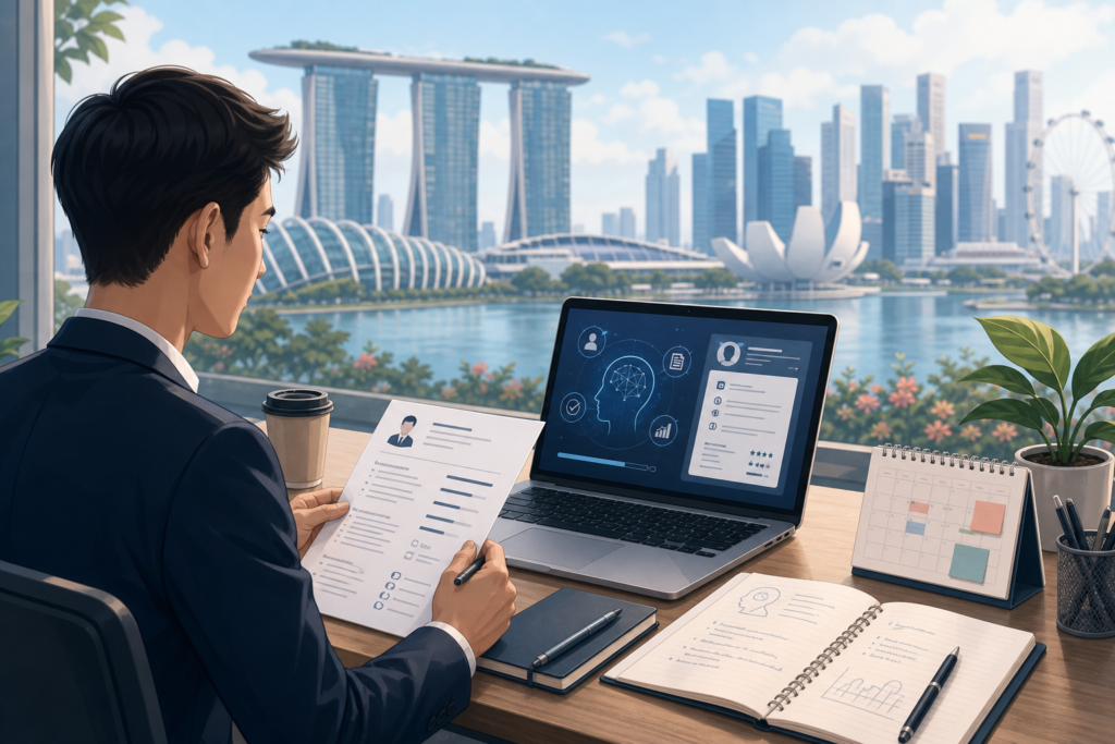 AI-assisted resume writing and job search in Singapore