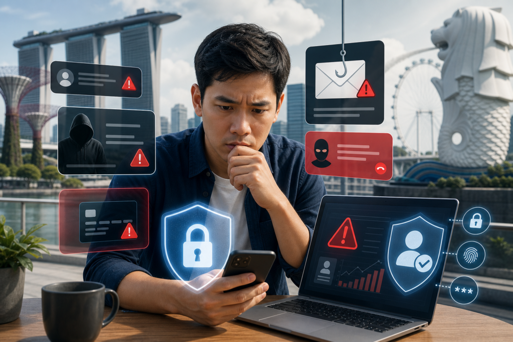 AI scam protection and warning signs in Singapore