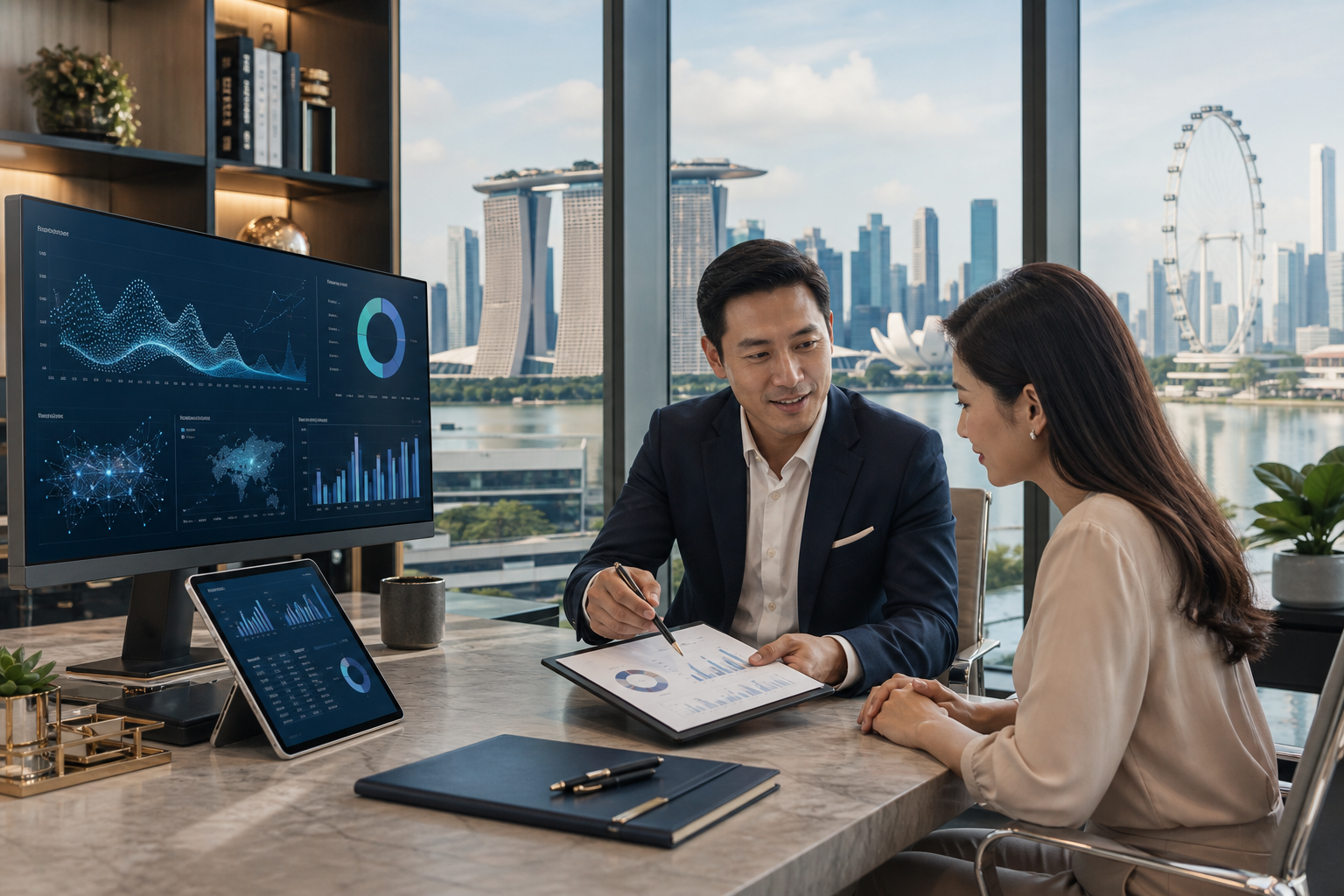 AI for financial advisors and insurance agents in Singapore